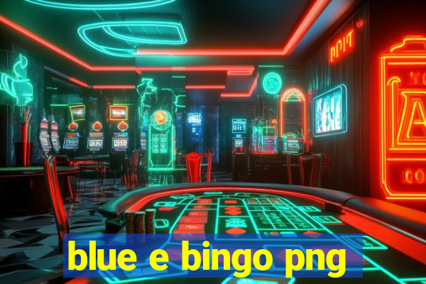 blue e bingo png